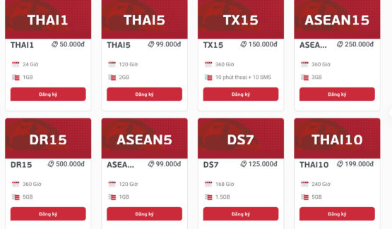 2023 – Đi Thái Lan nên đăng ký roaming hay mua sim du lịch?